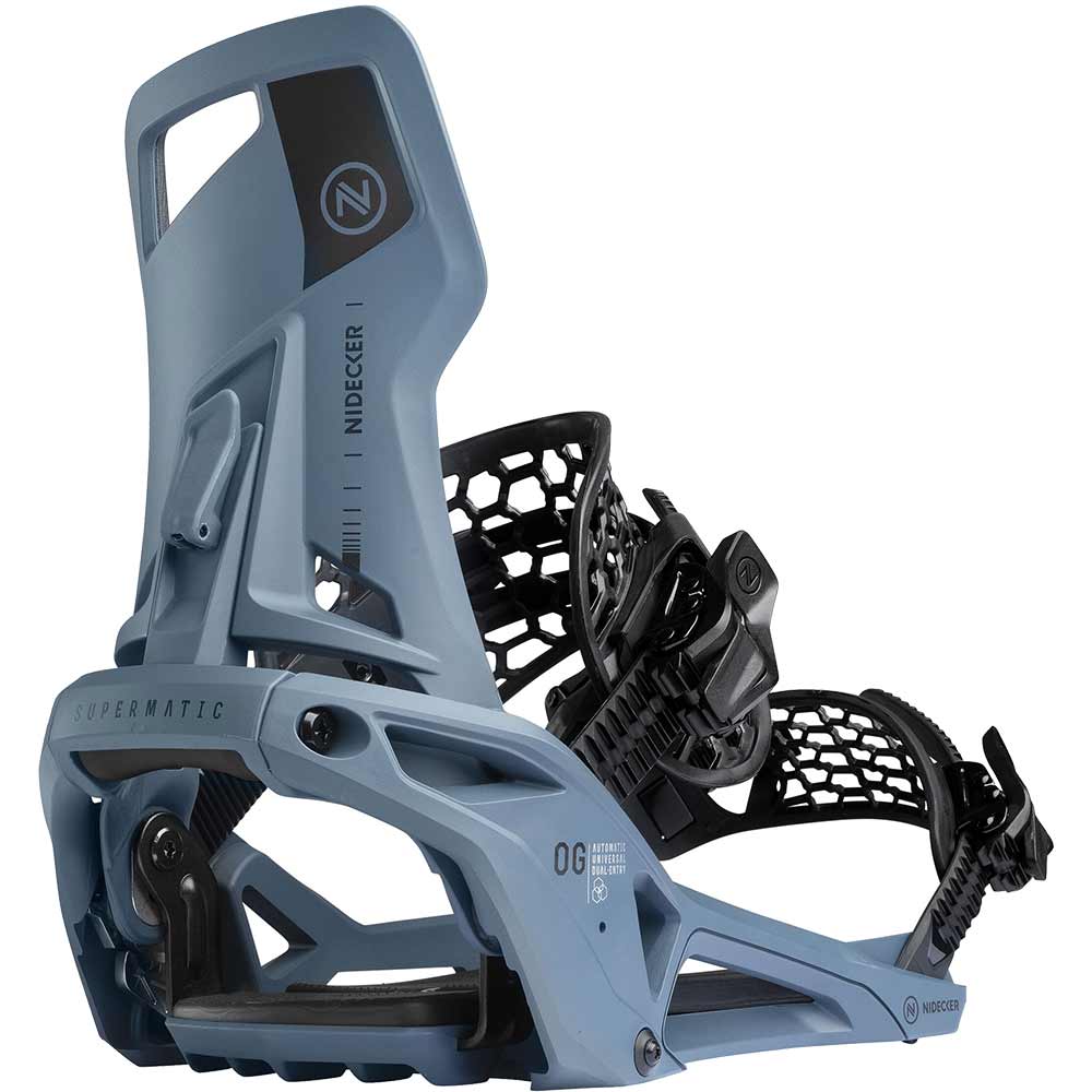 2026 Nidecker Supermatic OG Snowboard Bindings