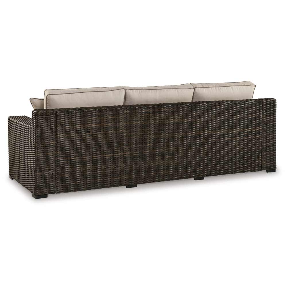 Ashley Furniture - Coastline Bay Outdoor Sofa with Cushions - Image 4