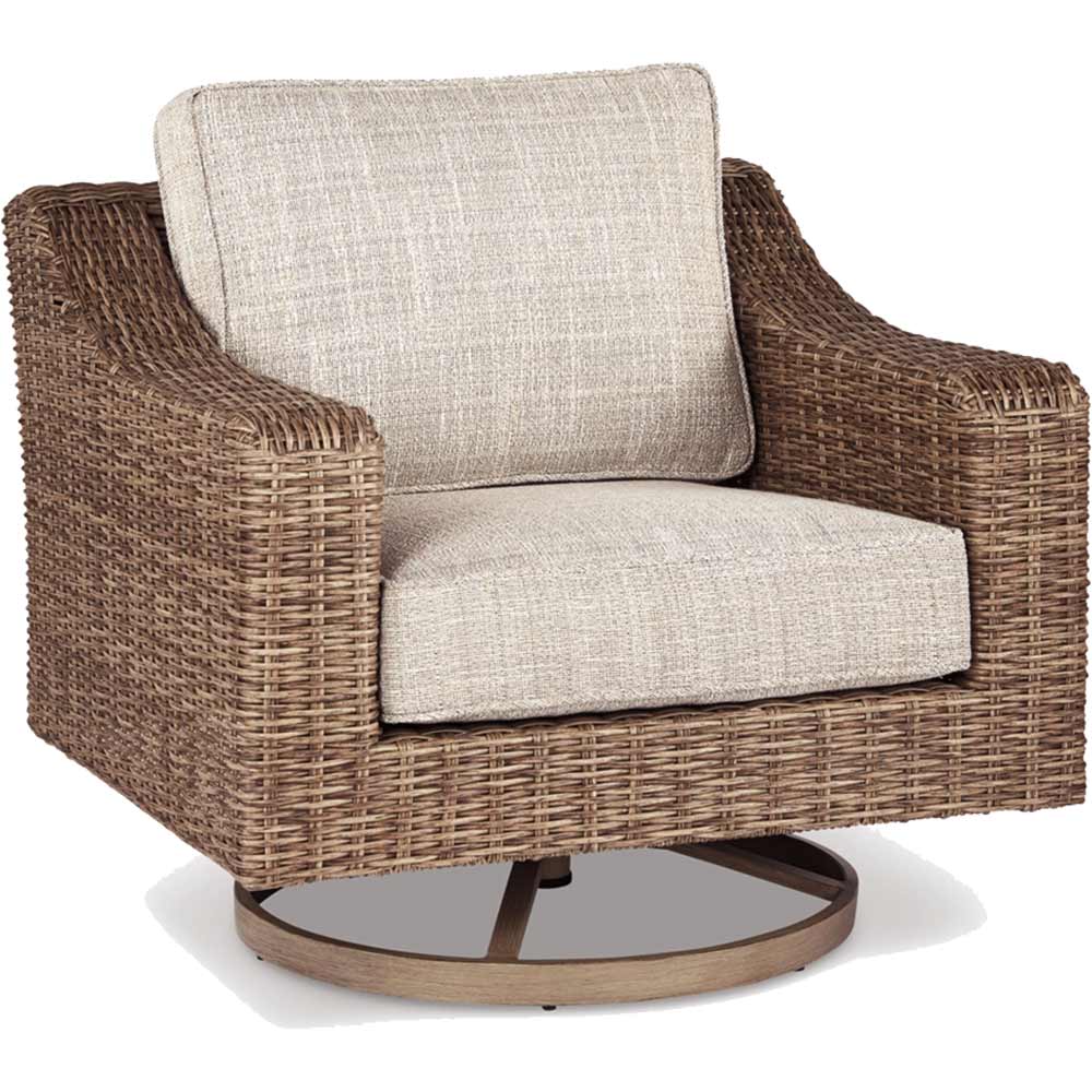 Ashley Furniture - Beachcroft Outdoor Swivel Lounge Chair - Image 2