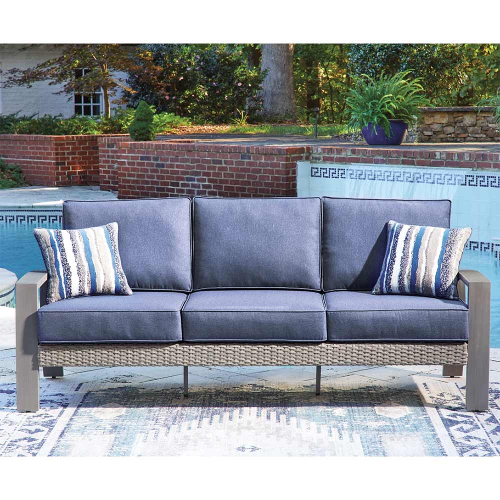 Ashley Furniture - Dillon Beach Outdoor Sofa with Cushion