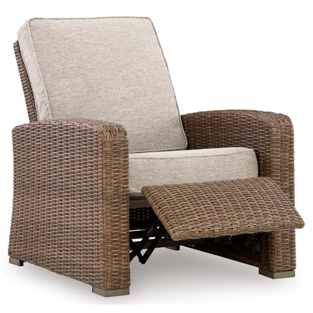Ashley Furniture - Revare Beach Outdoor Recliner - Image 3
