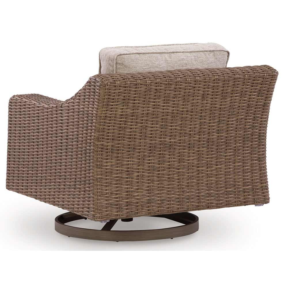 Ashley Furniture - Revare Beach Outdoor Swivel Lounge Chair - Image 4
