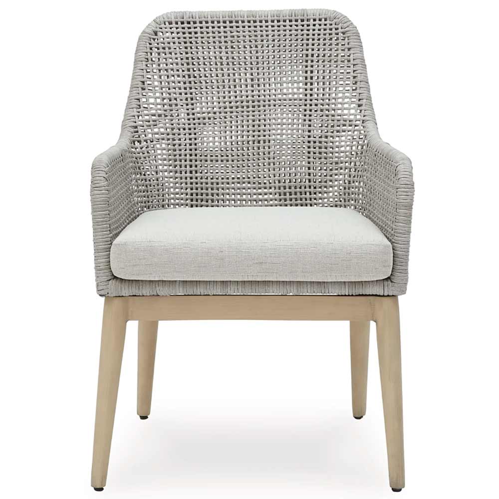 Ashley Furniture - Seton Creek Outdoor Dining Arm Chair (Set of 2) - Image 5