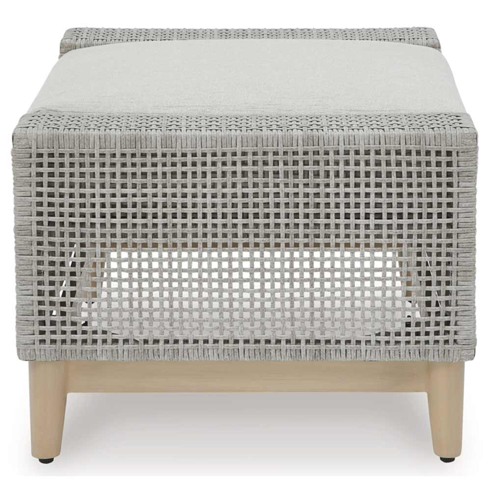 Ashley Furniture - Seton Creek Outdoor Ottoman with Cushion - Image 4