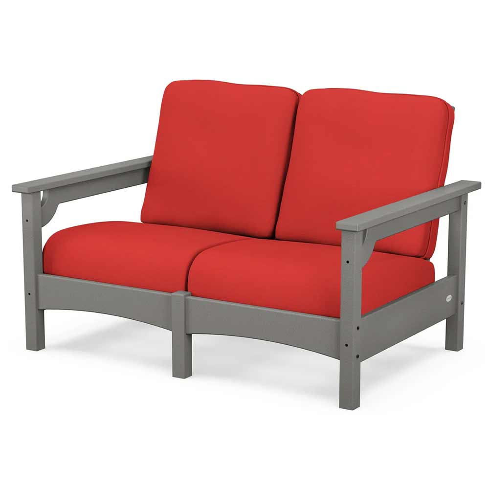 POLYWOOD® - Club Loveseat - PWCLC47GY - Image 8