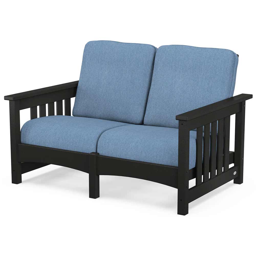 POLYWOOD® - Club Mission Loveseat - PWCMC47GY - Image 26