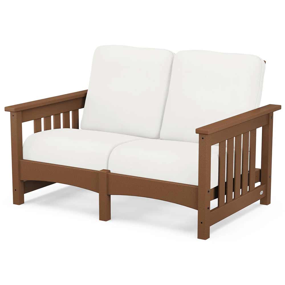 POLYWOOD® - Club Mission Loveseat - PWCMC47GY - Image 32