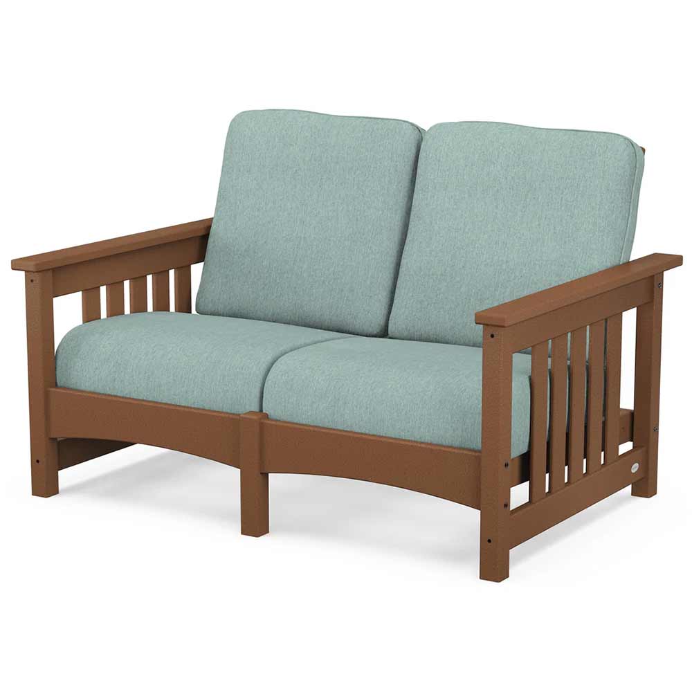 POLYWOOD® - Club Mission Loveseat - PWCMC47GY - Image 37