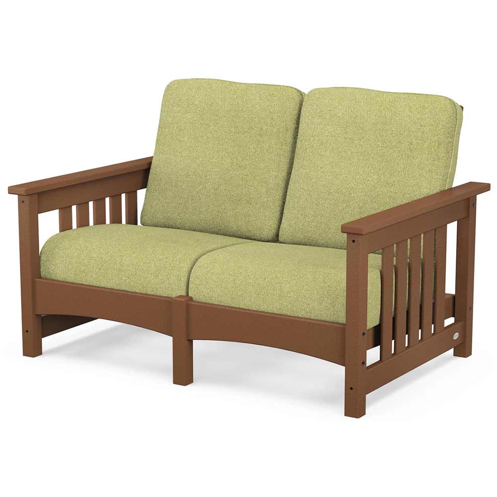 POLYWOOD® - Club Mission Loveseat - PWCMC47GY - Image 39
