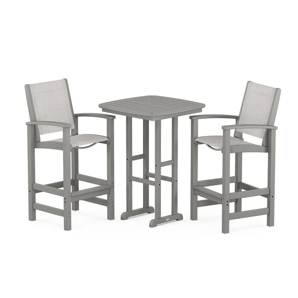 POLYWOOD® Coastal 3-Piece Bar Set - PWS156 - Image 123
