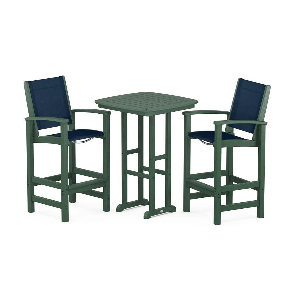 POLYWOOD® Coastal 3-Piece Bar Set - PWS156 - Image 52