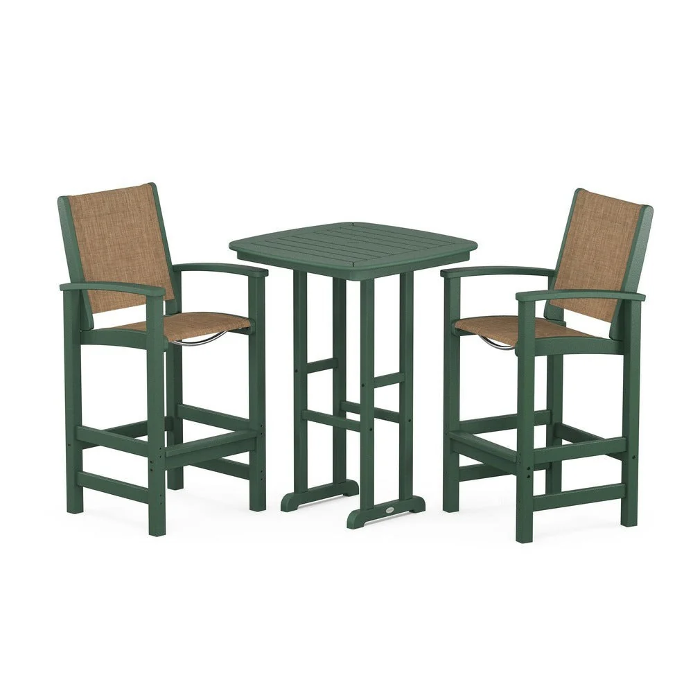 POLYWOOD® Coastal 3-Piece Bar Set - PWS156 - Image 91