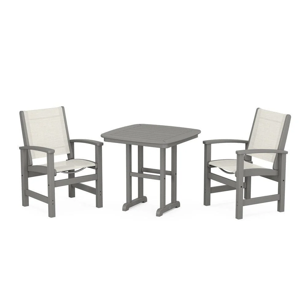 POLYWOOD® - Coastal 3-Piece Dining Set - PWS1205