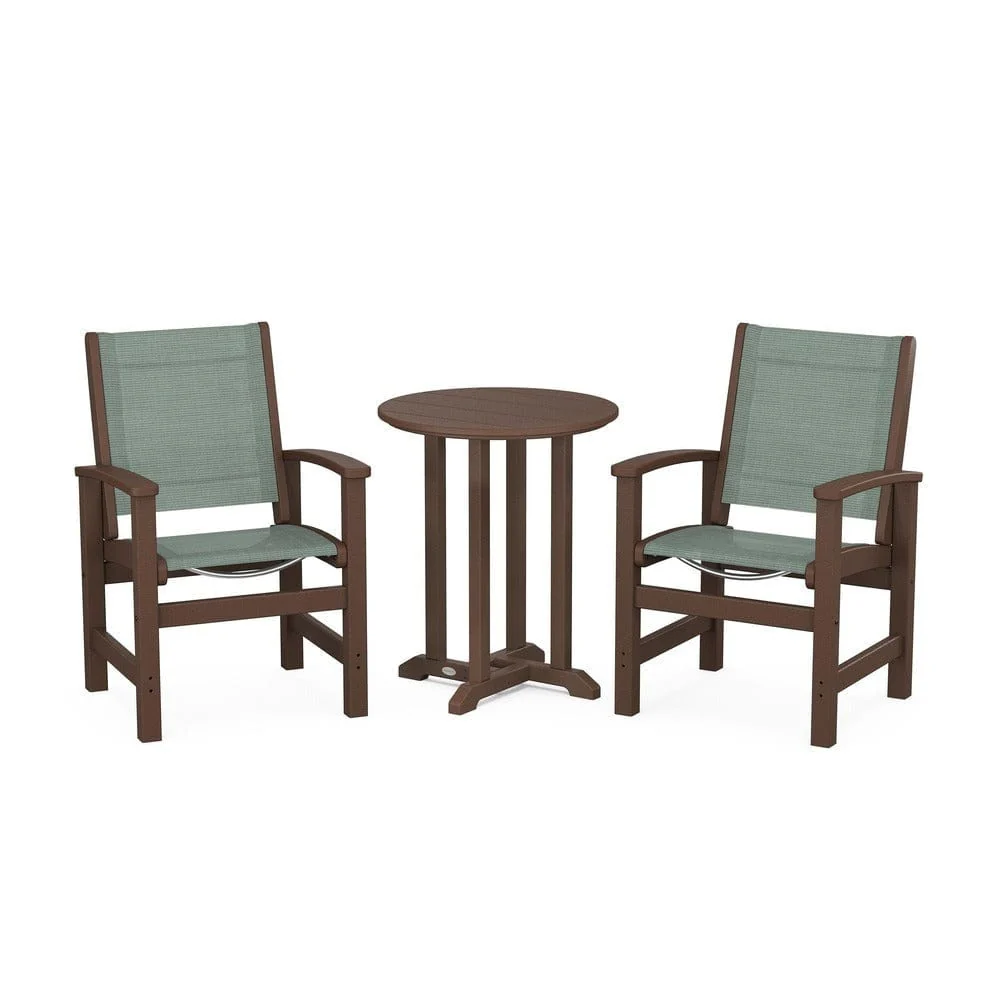POLYWOOD® - Coastal 3-Piece Round Bistro Dining Set - PWS1294 - Image 68