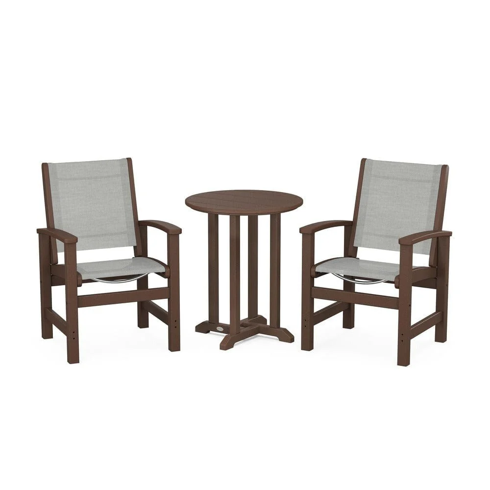 POLYWOOD® - Coastal 3-Piece Round Bistro Dining Set - PWS1294 - Image 80