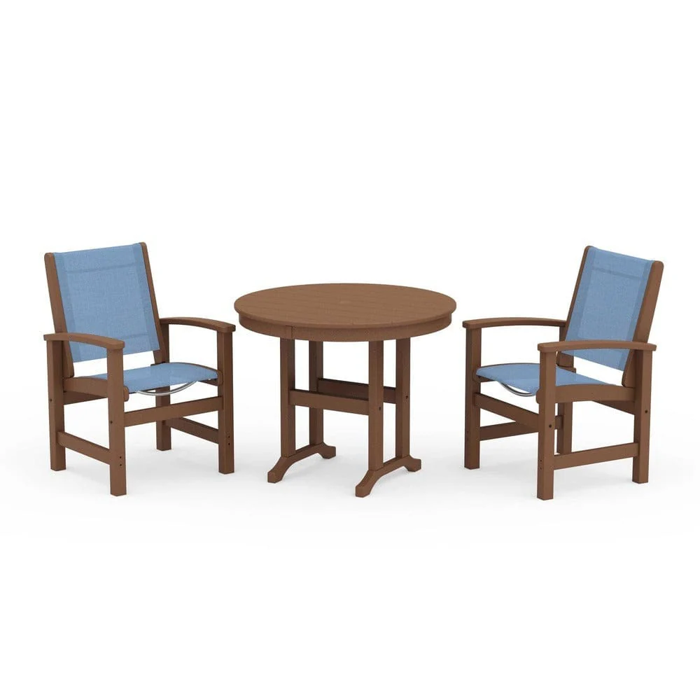POLYWOOD® - Coastal 3-Piece Round Dining Set - PWS1327 - Image 12