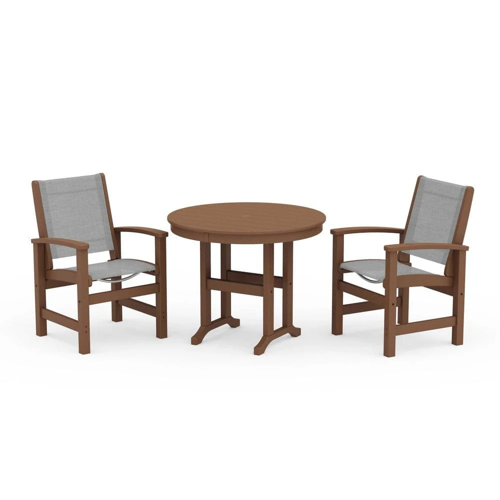 POLYWOOD® - Coastal 3-Piece Round Dining Set - PWS1327 - Image 20