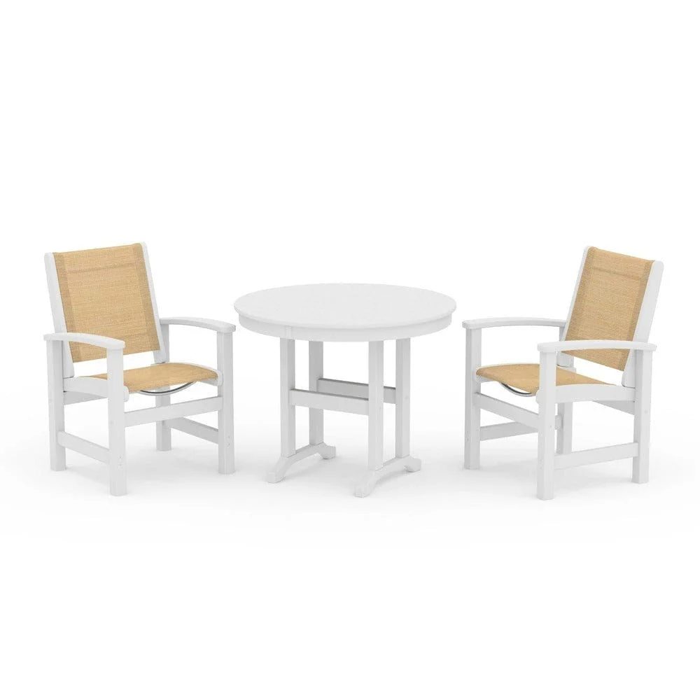 POLYWOOD® - Coastal 3-Piece Round Dining Set - PWS1327 - Image 22