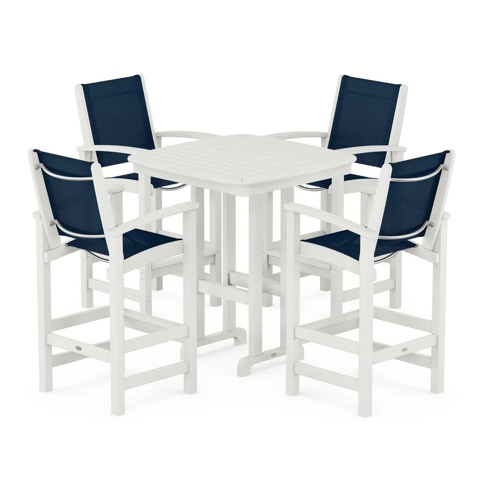 POLYWOOD® Coastal 5-Piece Bar Set - PWS210-1 - Image 101
