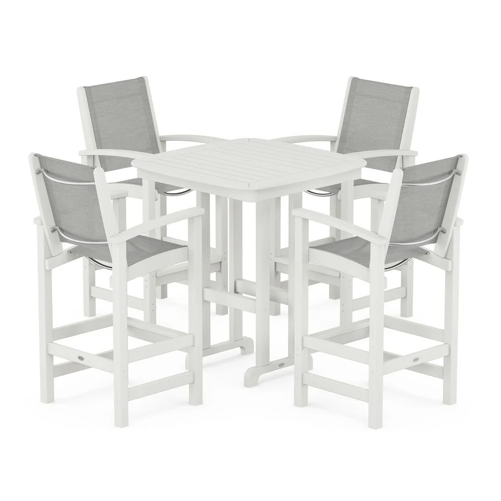 POLYWOOD® Coastal 5-Piece Bar Set - PWS210-1 - Image 102