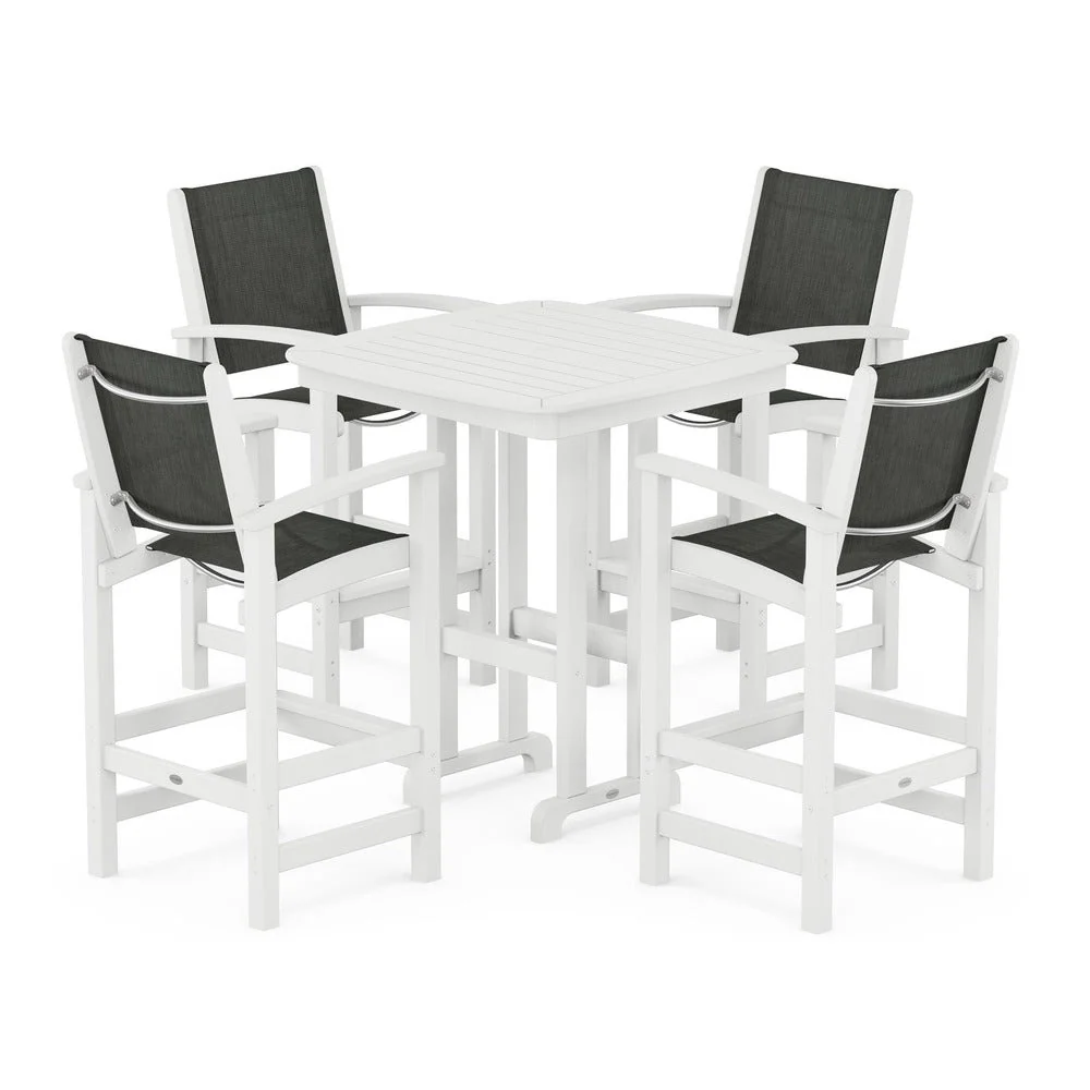 POLYWOOD® Coastal 5-Piece Bar Set - PWS210-1 - Image 119
