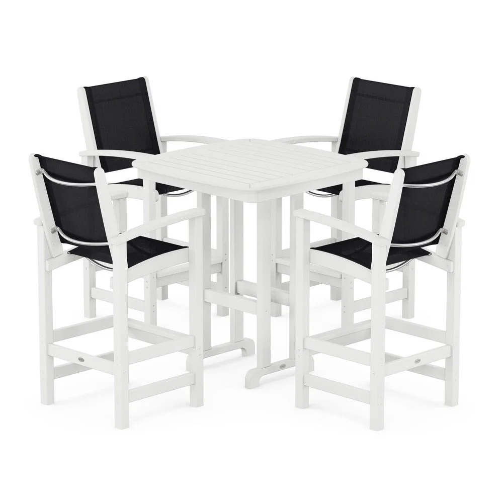 POLYWOOD® Coastal 5-Piece Bar Set - PWS210-1 - Image 121