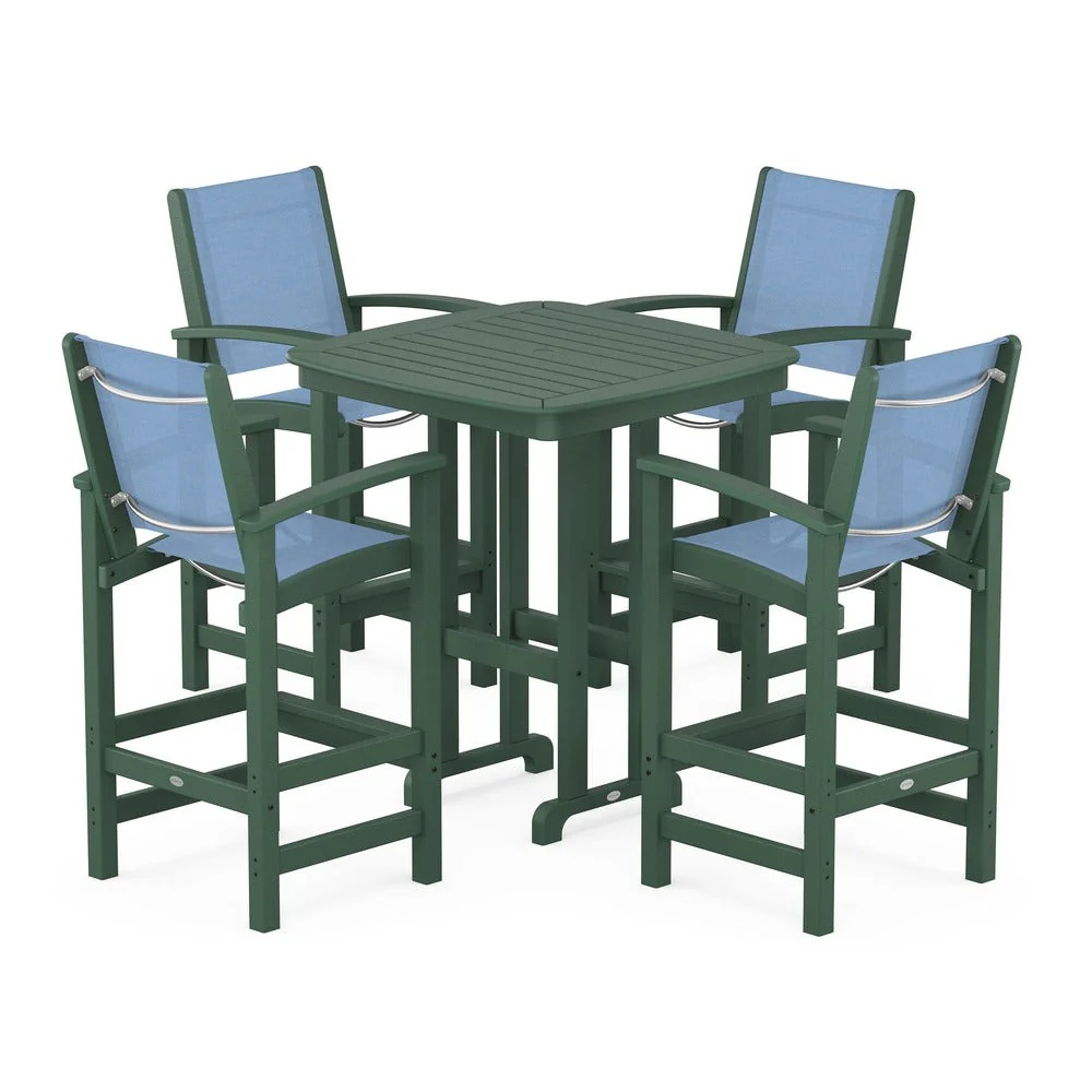 POLYWOOD® Coastal 5-Piece Bar Set - PWS210-1 - Image 19