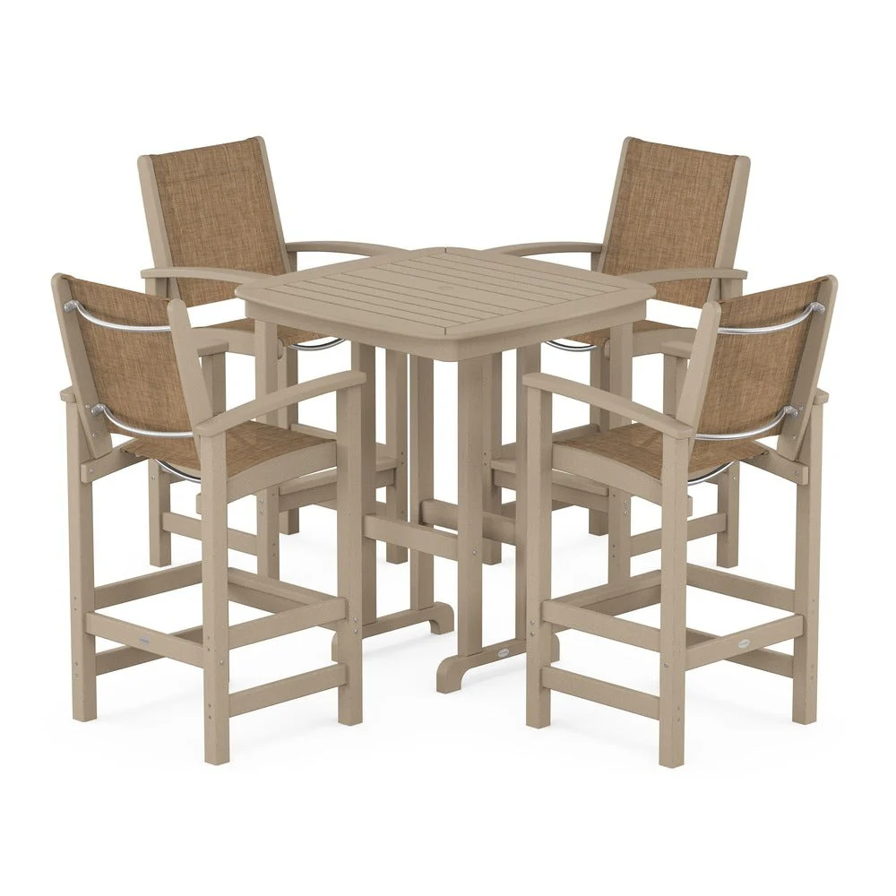 POLYWOOD® Coastal 5-Piece Bar Set - PWS210-1 - Image 92