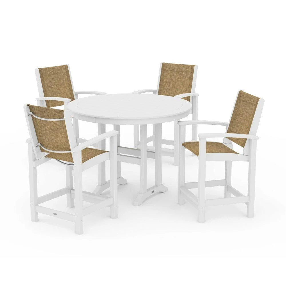 POLYWOOD® - Coastal 5-Piece Counter Set - PWS319 - Image 125