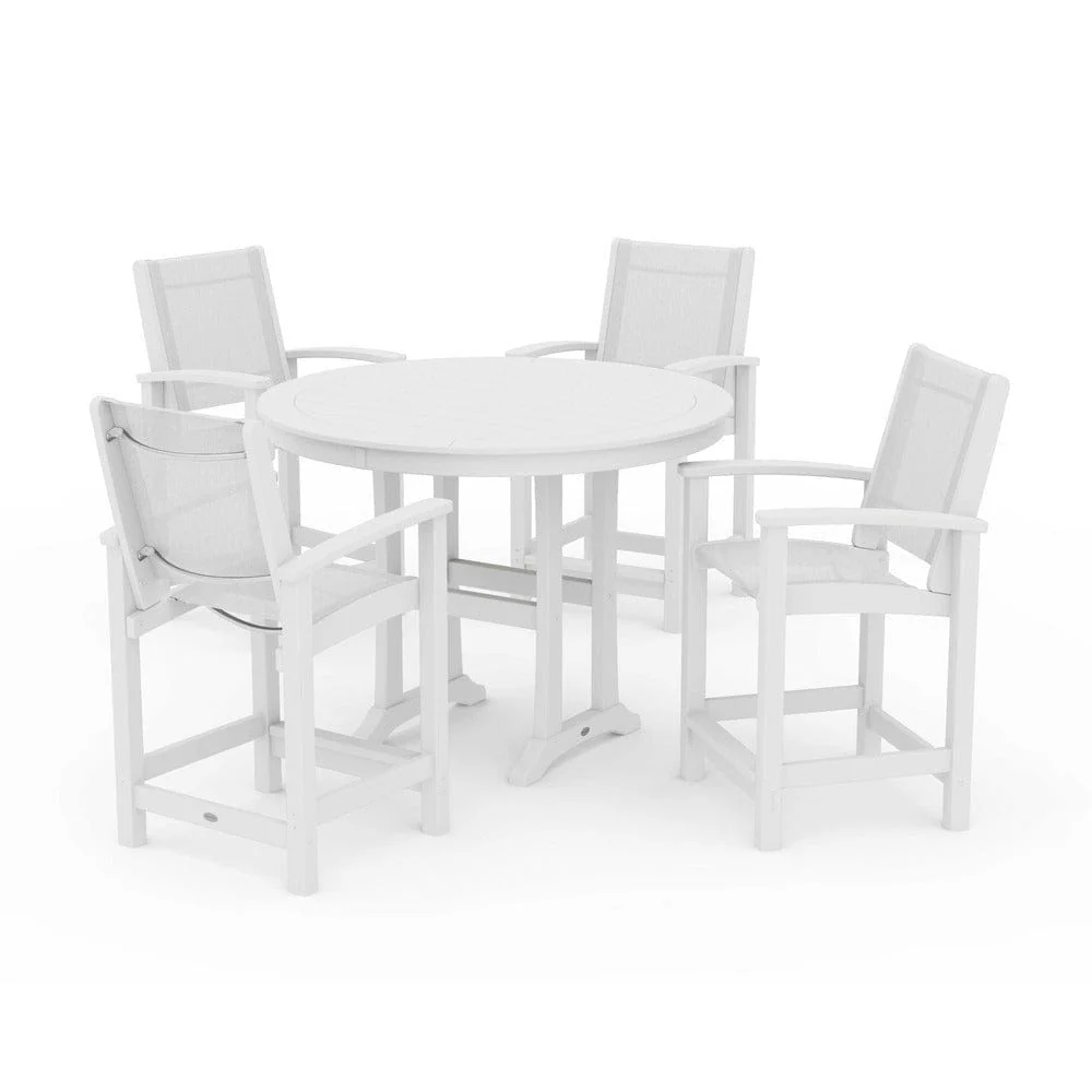 POLYWOOD® - Coastal 5-Piece Counter Set - PWS319 - Image 67