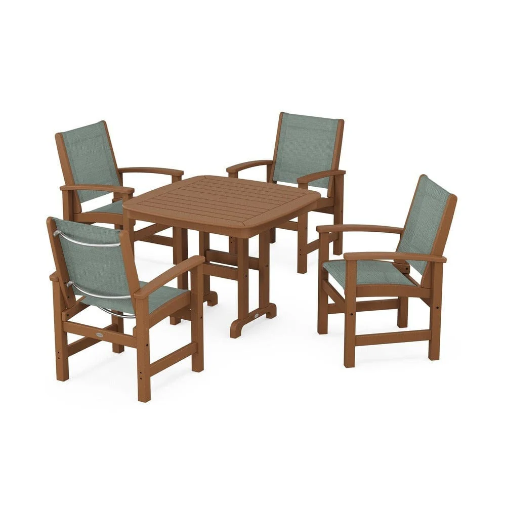POLYWOOD® - Coastal 5-Piece Dining Set - PWS1236 - Image 110