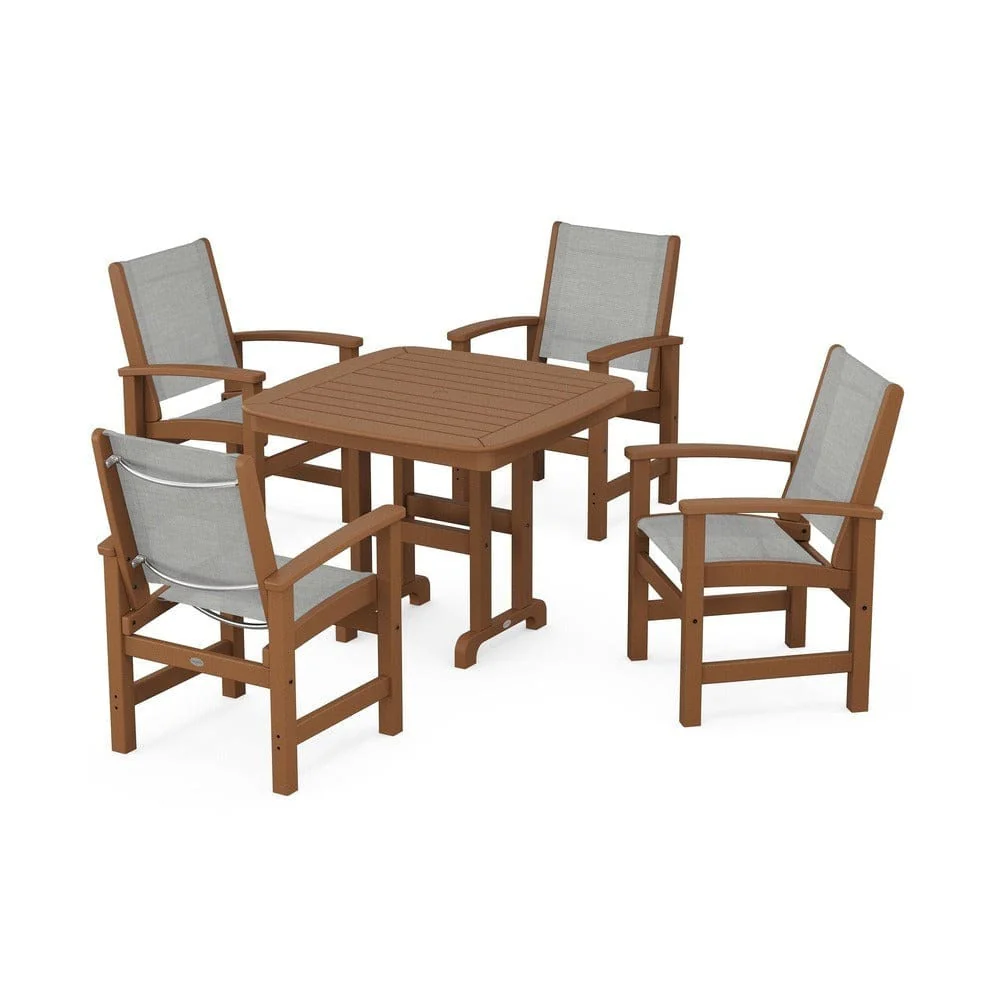 POLYWOOD® - Coastal 5-Piece Dining Set - PWS1236 - Image 16