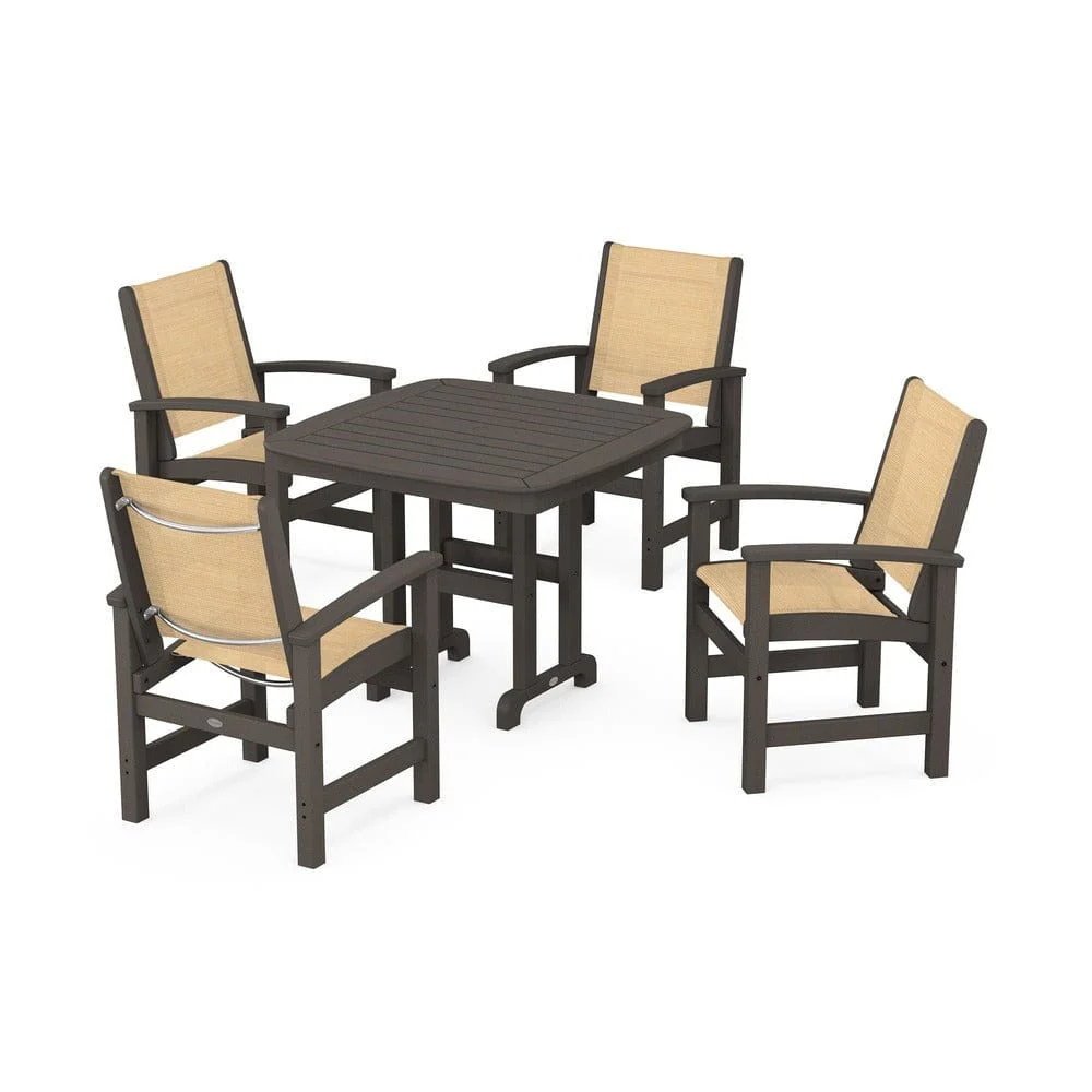POLYWOOD® - Coastal 5-Piece Dining Set - PWS1236 - Image 28