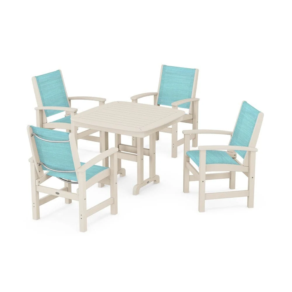 POLYWOOD® - Coastal 5-Piece Dining Set - PWS1236 - Image 31