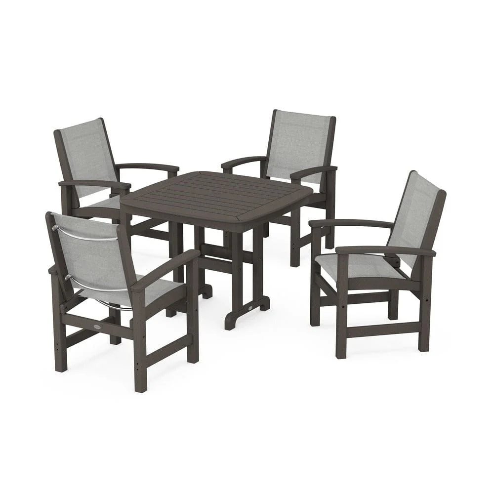 POLYWOOD® - Coastal 5-Piece Dining Set - PWS1236 - Image 40
