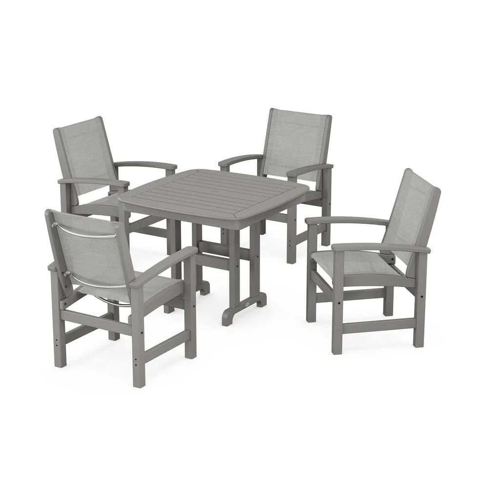 POLYWOOD® - Coastal 5-Piece Dining Set - PWS1236 - Image 43