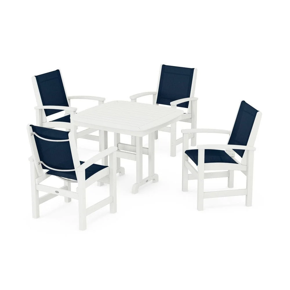 POLYWOOD® - Coastal 5-Piece Dining Set - PWS1236 - Image 44