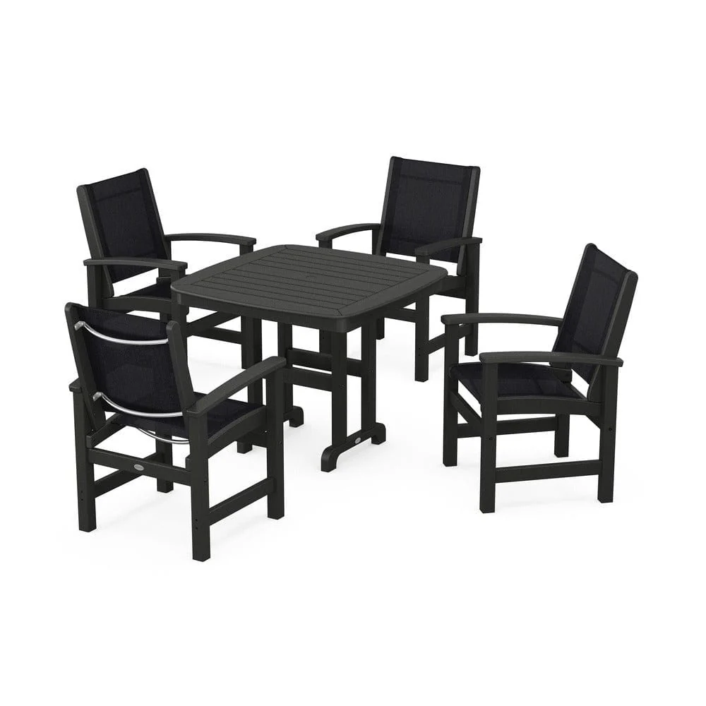 POLYWOOD® - Coastal 5-Piece Dining Set - PWS1236 - Image 89