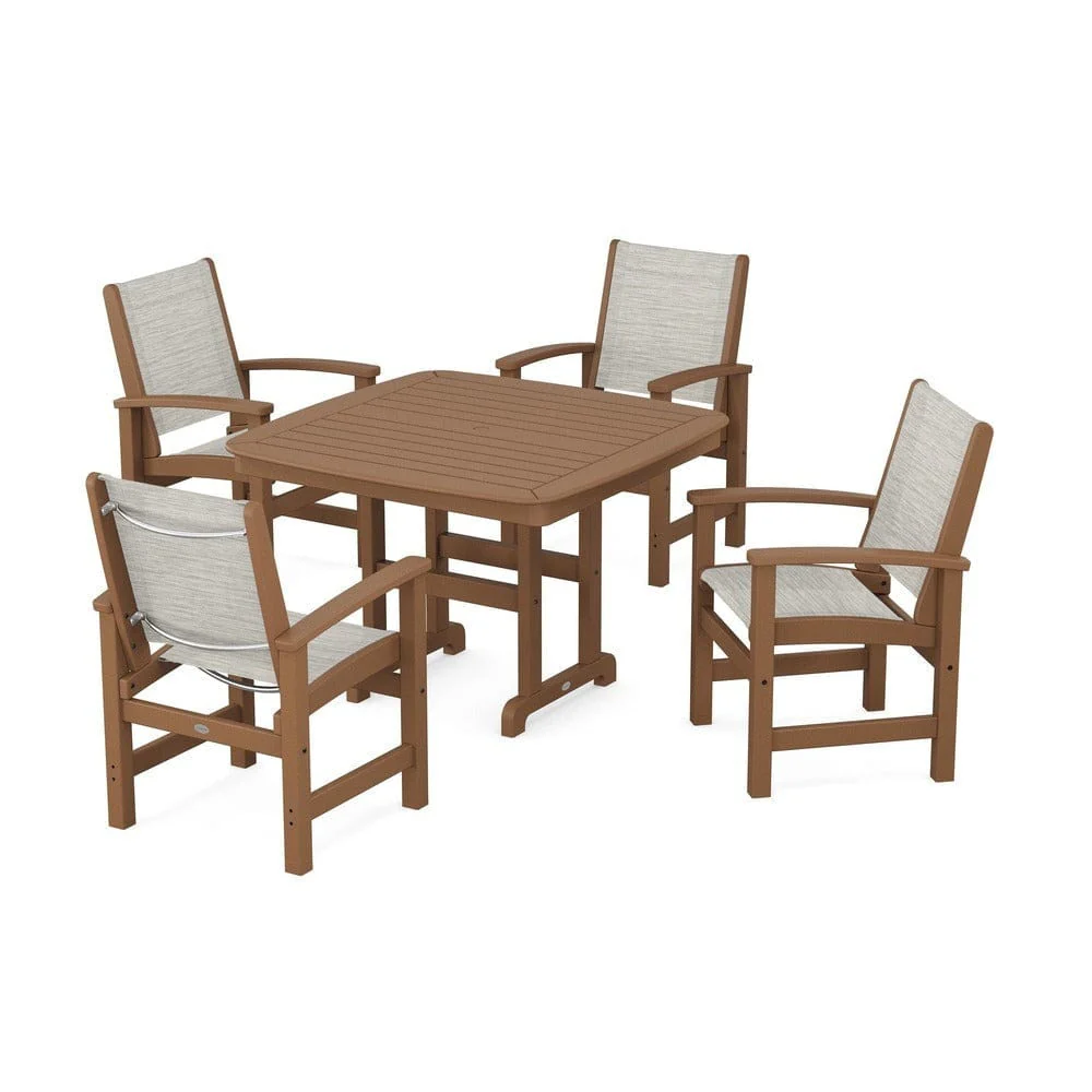 POLYWOOD® - Coastal 5-Piece Dining Set - PWS914 - Image 11