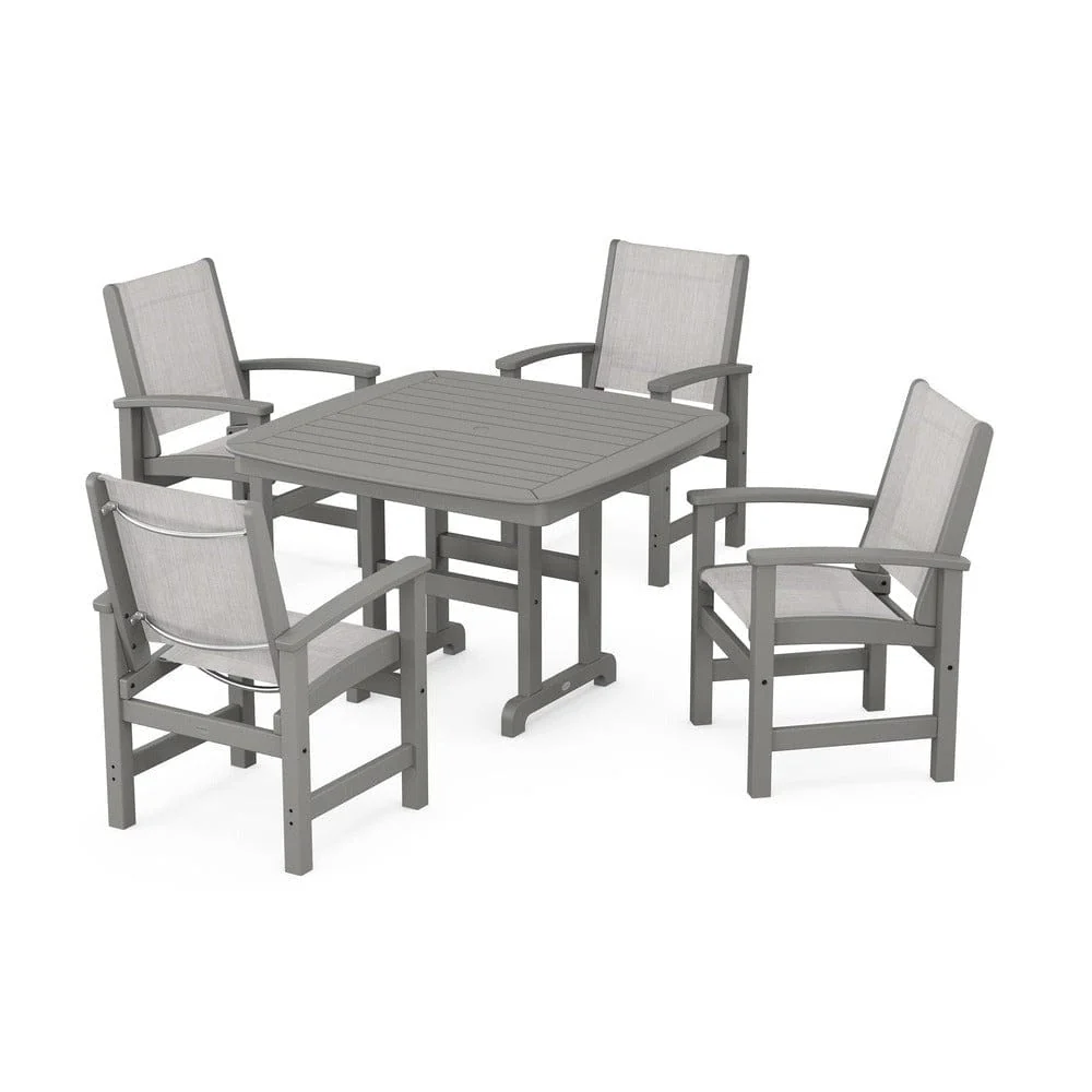 POLYWOOD® - Coastal 5-Piece Dining Set - PWS914 - Image 111