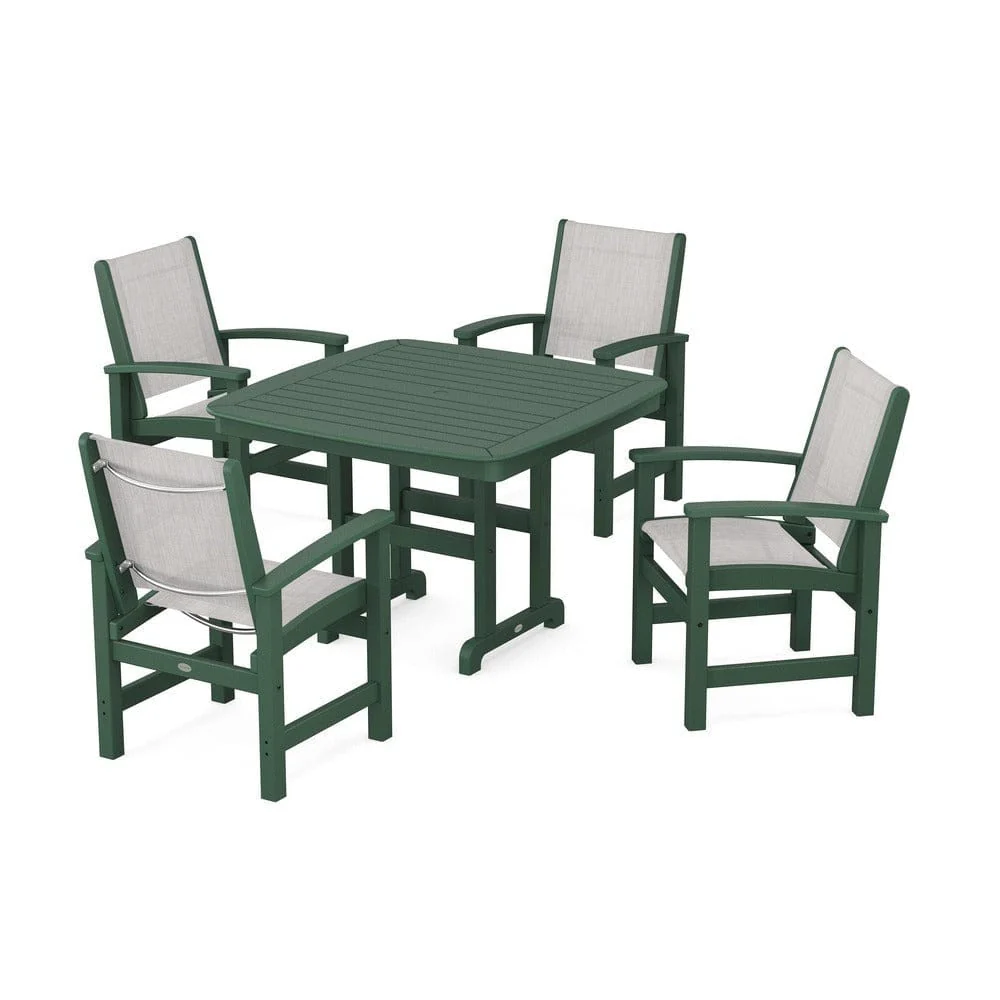 POLYWOOD® - Coastal 5-Piece Dining Set - PWS914 - Image 13