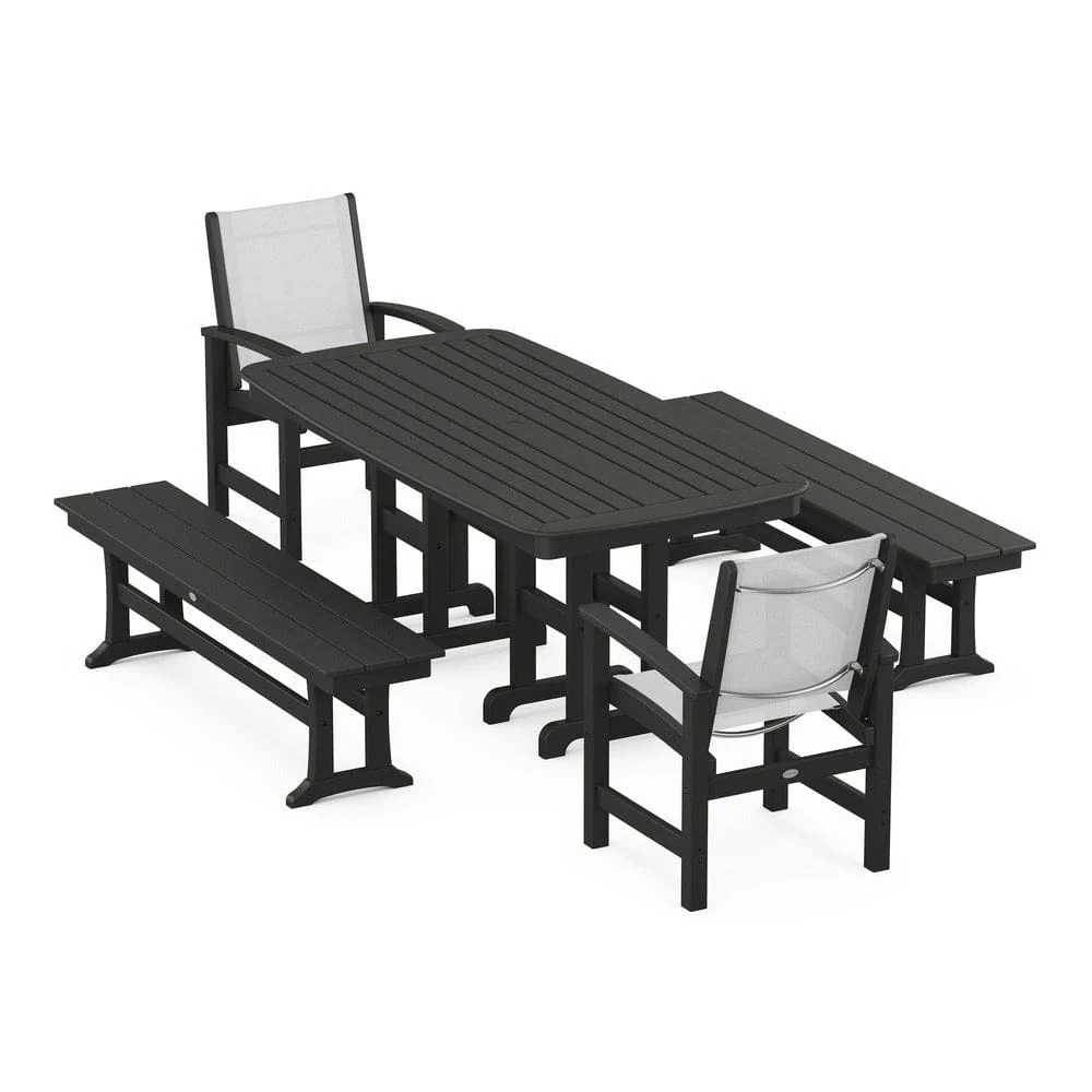 POLYWOOD® - Coastal 5-Piece Dining Set - PWS1263 - Image 102