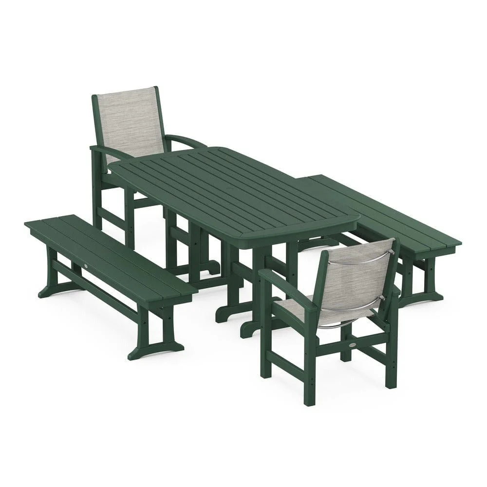 POLYWOOD® - Coastal 5-Piece Dining Set - PWS1263 - Image 59