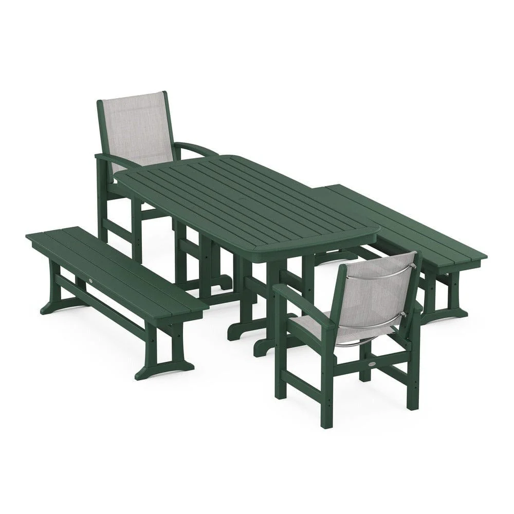 POLYWOOD® - Coastal 5-Piece Dining Set - PWS1263 - Image 77