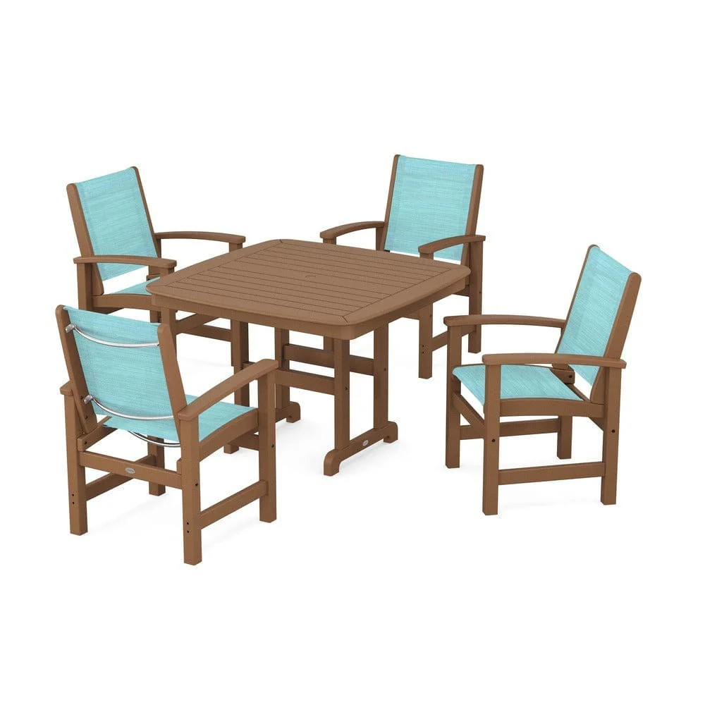 POLYWOOD® - Coastal 5-Piece Dining Set - PWS914 - Image 26
