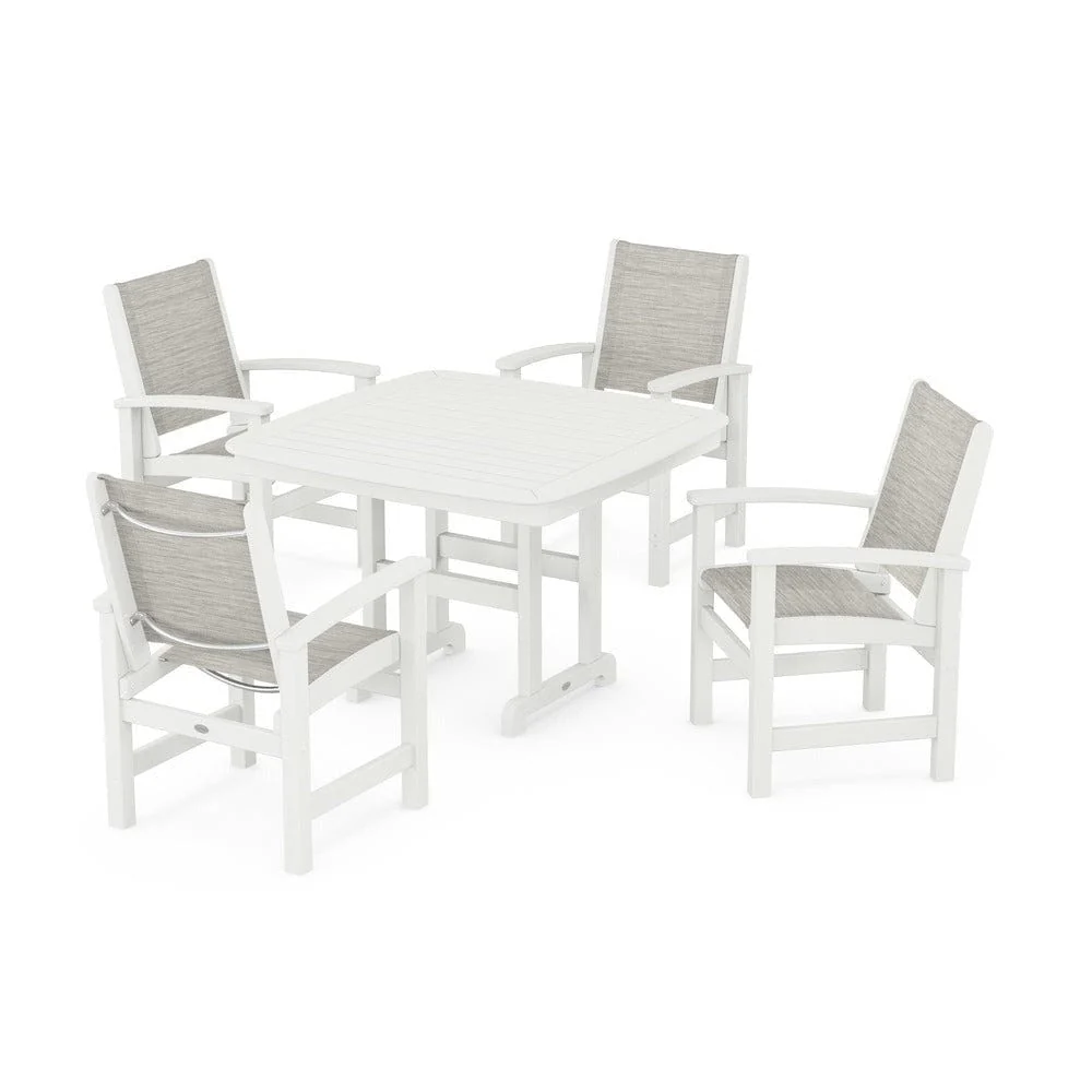 POLYWOOD® - Coastal 5-Piece Dining Set - PWS914 - Image 33