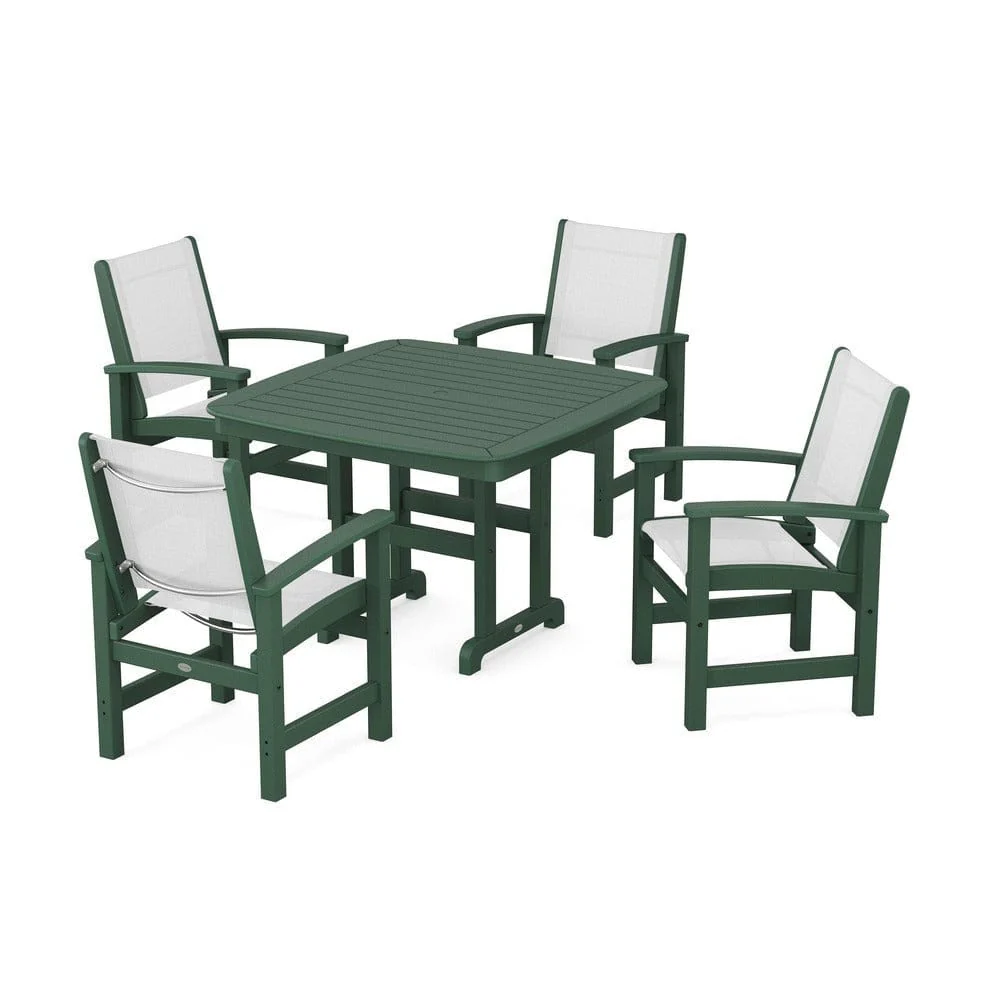 POLYWOOD® - Coastal 5-Piece Dining Set - PWS914 - Image 36