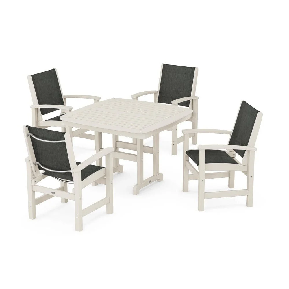 POLYWOOD® - Coastal 5-Piece Dining Set - PWS914 - Image 41