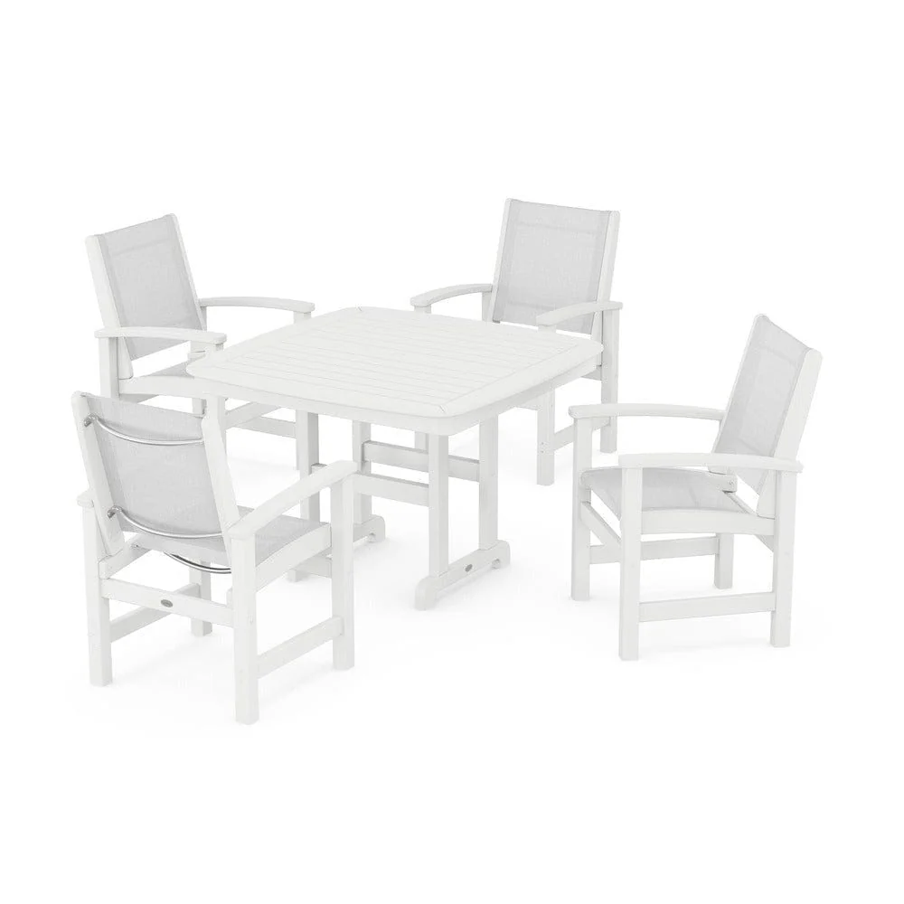 POLYWOOD® - Coastal 5-Piece Dining Set - PWS914 - Image 52