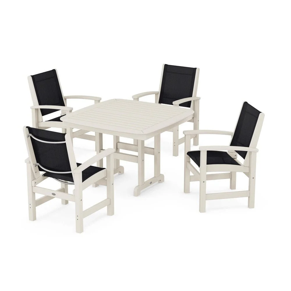POLYWOOD® - Coastal 5-Piece Dining Set - PWS914 - Image 62